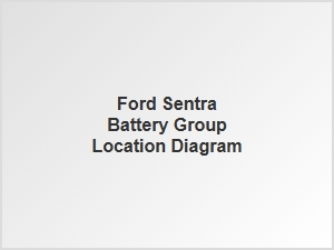 Ford Sentra Battery Location Diagram and Installation Guide